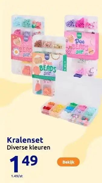 Action Kralenset aanbieding