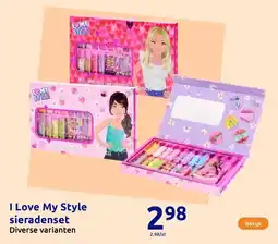 Action I Love My Style sieradenset aanbieding