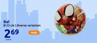 Action Bal aanbieding