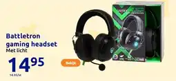 Action Battletron gaming headset aanbieding