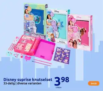 Action Disney suprise knutselset aanbieding