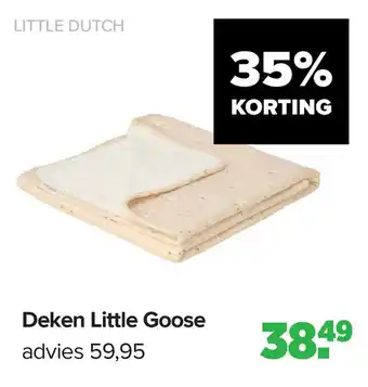 Baby-Dump Deken Little Goose aanbieding