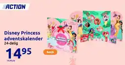 Action Disney Princess adventskalender aanbieding