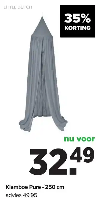 Baby-Dump Klamboe Pure aanbieding