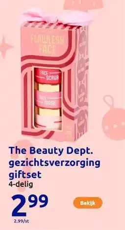 Action The Beauty Dept. gezichtsverzorging giftset aanbieding