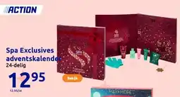 Action Spa Exclusives adventskalender aanbieding