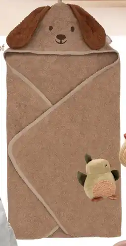 Baby-Dump Badcape Badstof Diego Dog aanbieding