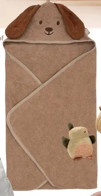 Baby-Dump Badcape Badstof Diego Dog aanbieding