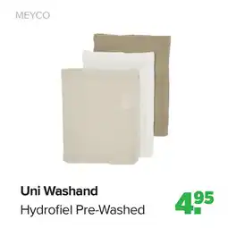 Baby-Dump Uni Washand aanbieding