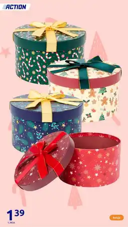 Action Kerst cadeaudoos aanbieding