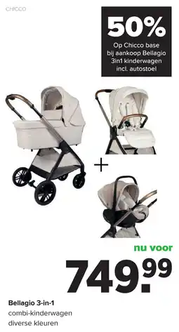 Baby-Dump Bellagio 3 in 1 aanbieding