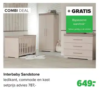 Baby-Dump Interbaby Sandstone aanbieding