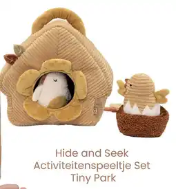 Baby-Dump Hide and Seek Activiteitenspeeltje Set Tiny Park aanbieding