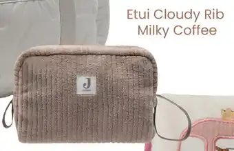 Baby-Dump Etui Cloudy Rib Milky Coffee aanbieding