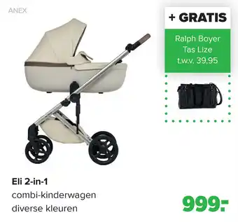 Baby-Dump Eli 2 in 1 aanbieding