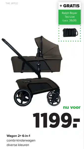 Baby-Dump Wagon 2+ 6 in 1 aanbieding