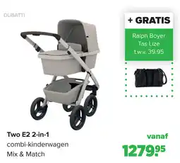 Baby-Dump Two E2 2 in 1 aanbieding
