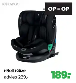 Baby-Dump i-Roll i-Size aanbieding