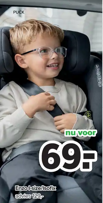 Baby-Dump Enzo I-size / Isofix aanbieding