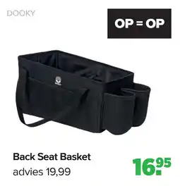Baby-Dump Back Seat Basket aanbieding
