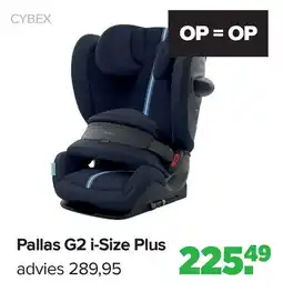 Baby-Dump Pallas G2 i-Size Plus aanbieding