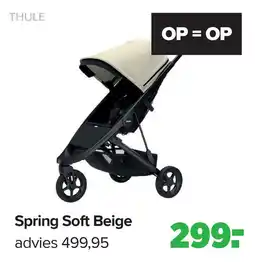 Baby-Dump Spring Soft Beige aanbieding