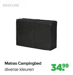 Baby-Dump Matras Campingbed aanbieding