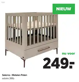 Baby-Dump Salerno Metalen Poten aanbieding