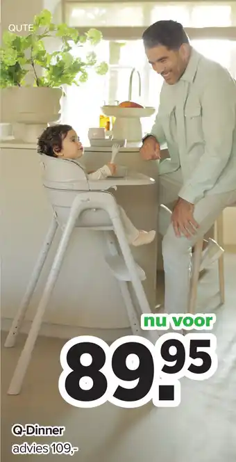 Baby-Dump Q-Dinner aanbieding