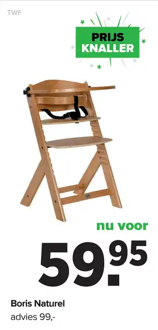 Baby-Dump Boris Naturel aanbieding