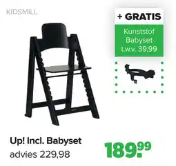 Baby-Dump Up! Incl. Babyset aanbieding