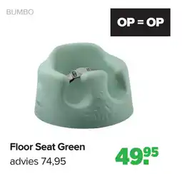Baby-Dump Floor Seat Green aanbieding