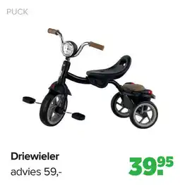 Baby-Dump Driewieler aanbieding