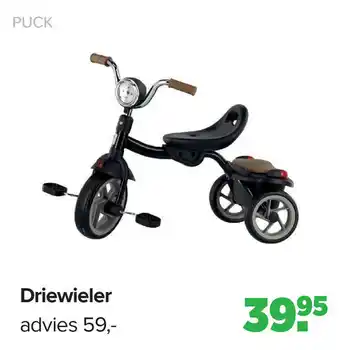 Baby-Dump Driewieler aanbieding