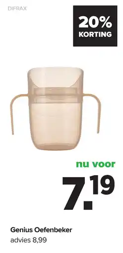 Baby-Dump Genius Oefenbeker aanbieding