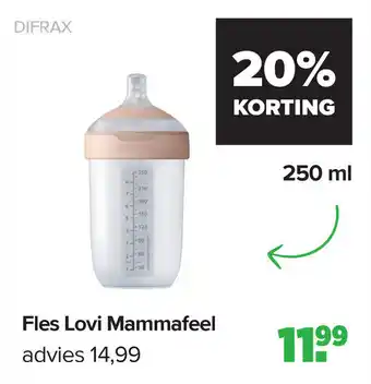 Baby-Dump Fles Lovi Mammafeel aanbieding