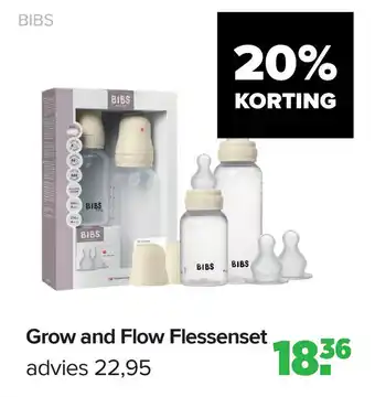 Baby-Dump Grow and Flow Flessenset aanbieding
