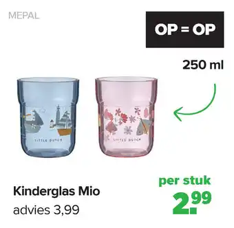 Baby-Dump Kinderglas Mio aanbieding
