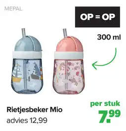 Baby-Dump Rietjesbeker Mio aanbieding