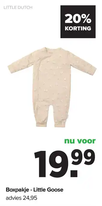 Baby-Dump Boxpakje Little Goose aanbieding