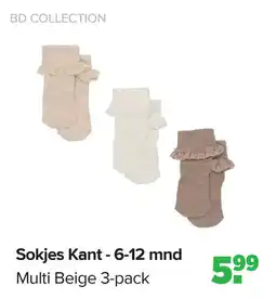 Baby-Dump Sokjes Kant aanbieding