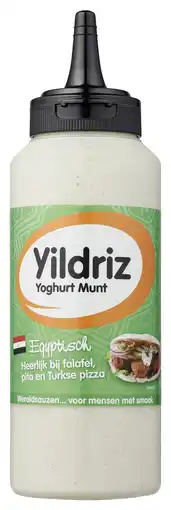 PLUS Yildriz Egyptische Yoghurt-Munt 265ml aanbieding