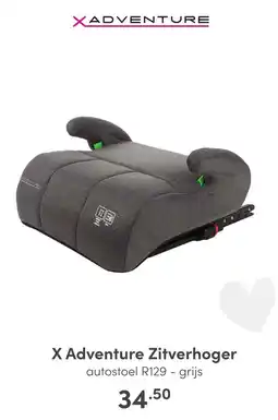 Baby & Tiener X Adventure Zitverhoger aanbieding