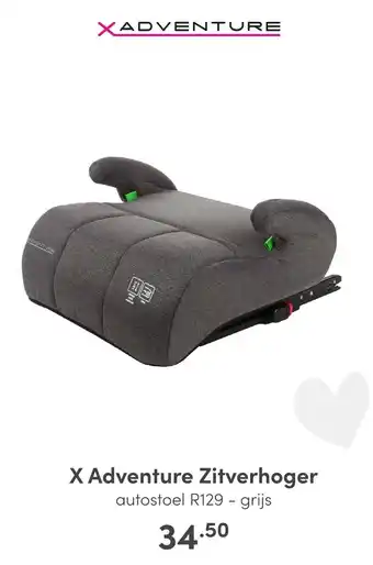 Baby & Tiener X Adventure Zitverhoger aanbieding