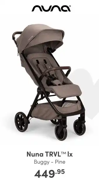 Baby & Tiener Nuna TRVL lx aanbieding