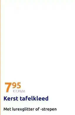 Action Kerst tafelkleed aanbieding