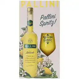 Dirck 3 Pallini Limoncello Geschenkverpakking 50 cl aanbieding