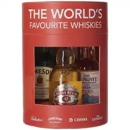 Dirck 3 Worlds Faourite Whiskies 4x5cl aanbieding