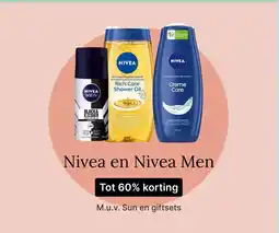De Online Drogist Nivea en Nivea Men aanbieding