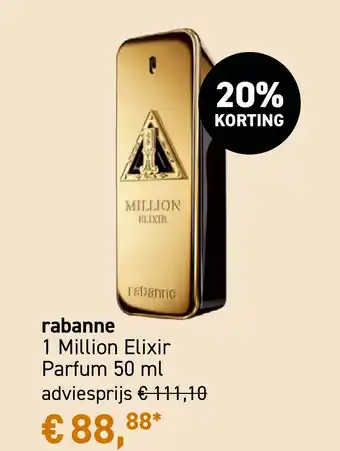 Mooi parfumerie Rabanne aanbieding